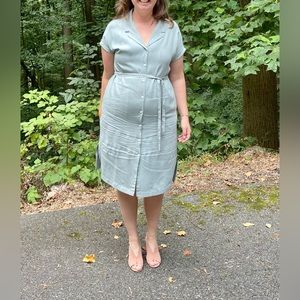 Frank and Oat button up dress size L